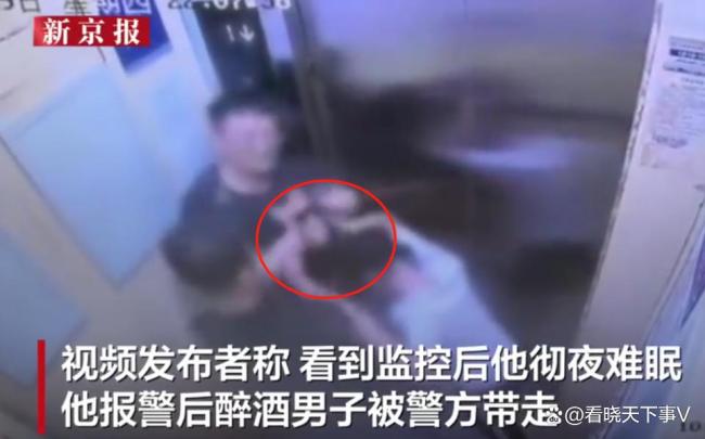 小女孩独自乘电梯遭男子撕扯头发暴力拖拽 必须严惩！